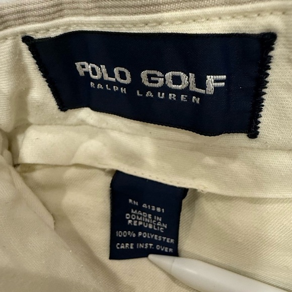 **For Sale: VINTAGE POLO GOLF RALPH LAUREN Classic Golf Shorts – Men’s Size 35** - Picture 3 of 5